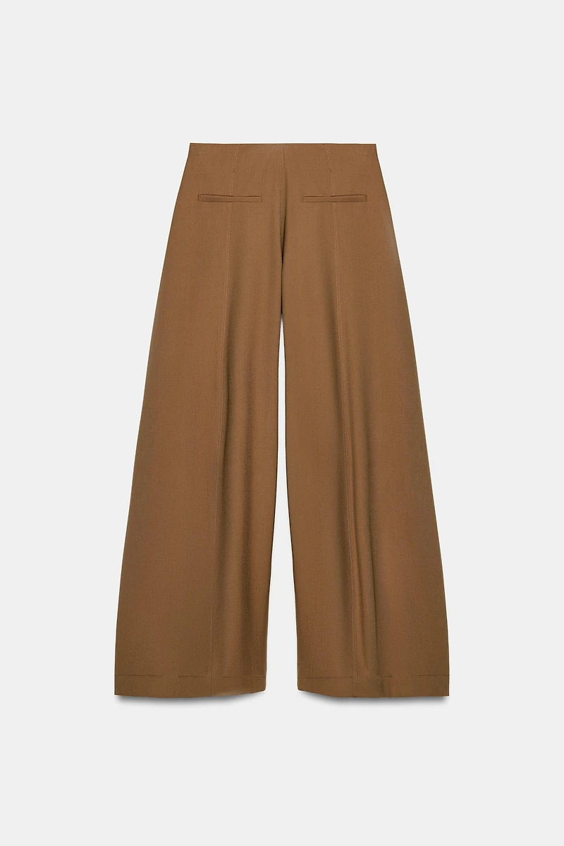 VOLUME WIDE LEG PANTS ZW COLLECTION