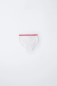 AGES 1-6 / THREE-PACK OF TREE AND COOKIE UNDERWEAR