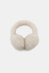 PLAIN FAUX FUR EARMUFFS