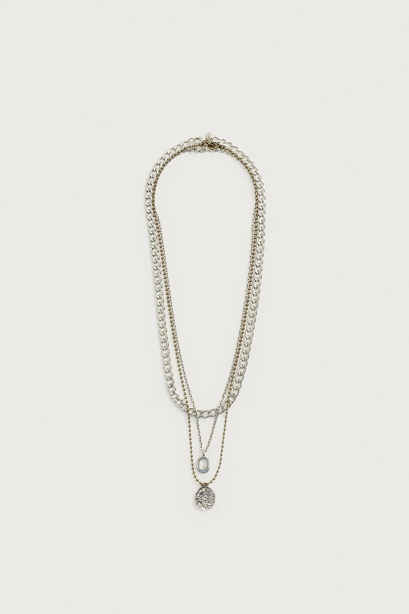 SET OF 3 MIXED CHAINS