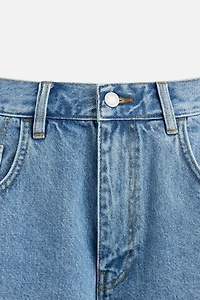 BERMUDA EN DENIM BAGGY FIT