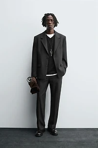 PANTALON DE COSTUME STRUCTUR