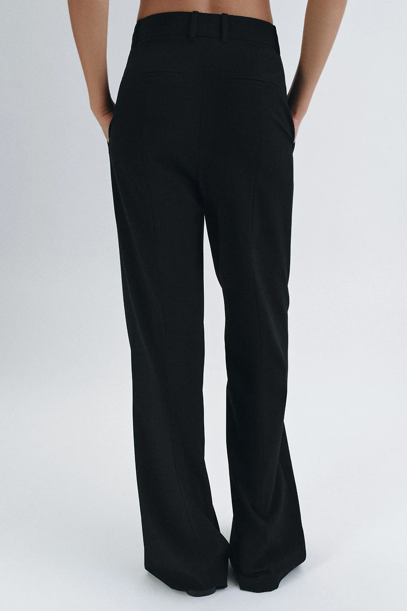 HIGH-WAISTED PINSTRIPE PANTS ZW COLLECTION