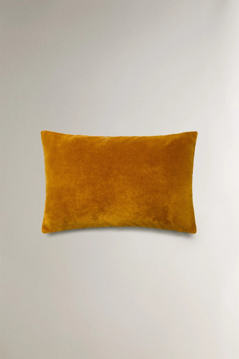 VELVET THROW PILLOW COVER