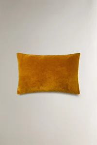VELVET THROW PILLOW COVER
