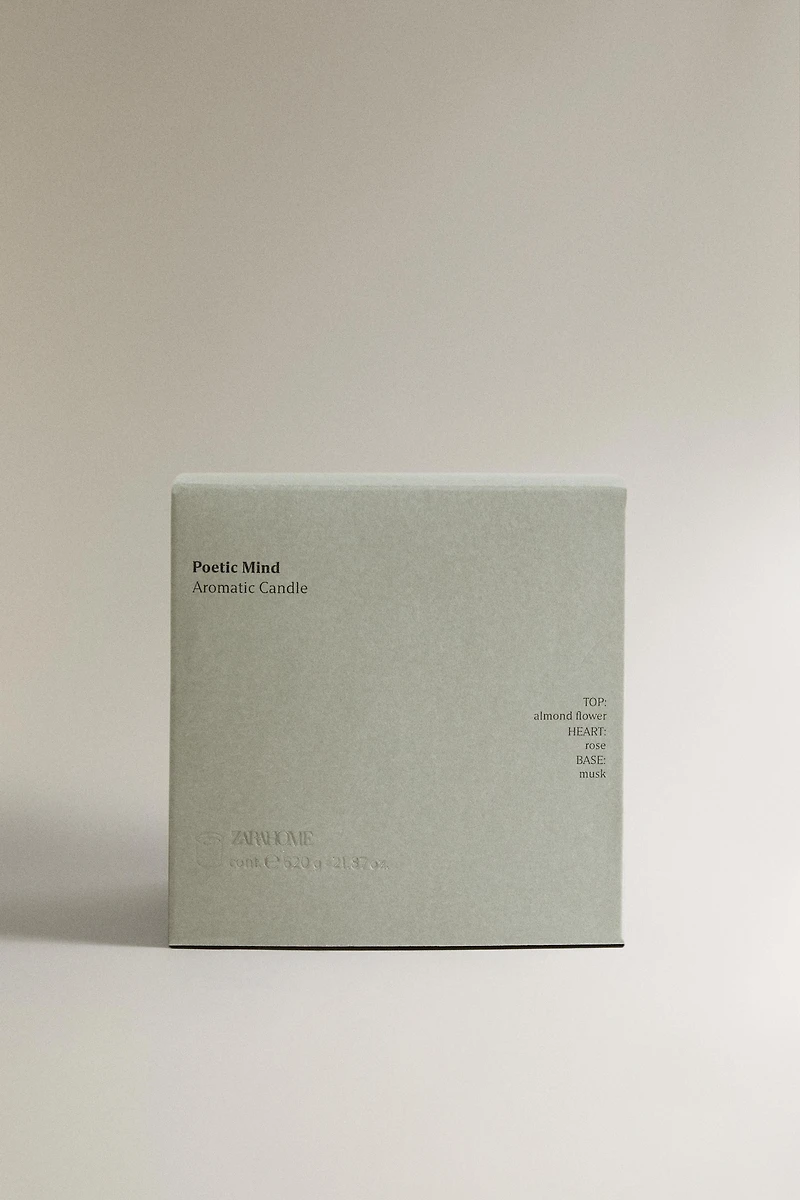 (620 G) BOUGIE PARFUMÉE POETIC MIND