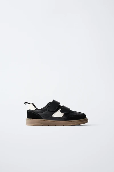 LEATHER BAREFOOT STRAP SNEAKERS