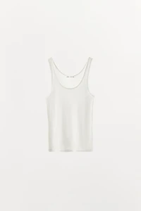 T-SHIRT BASIQUE À BRETELLES