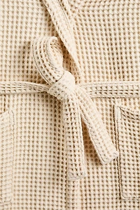 PEIGNOIR COTON WAFFLE