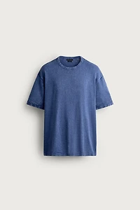 TEXTURED KNIT T-SHIRT