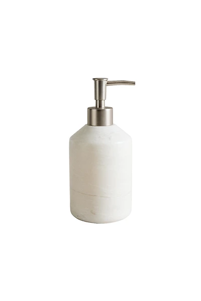 WHITE MARBLE SOAP DISPENSER