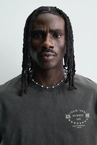 T-SHIRT IMPRIMÉS DÉLAVÉS