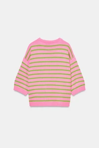 STRIPED KNIT JUMPER