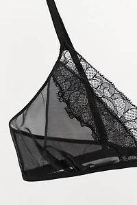 MESH LACE BRALETTE