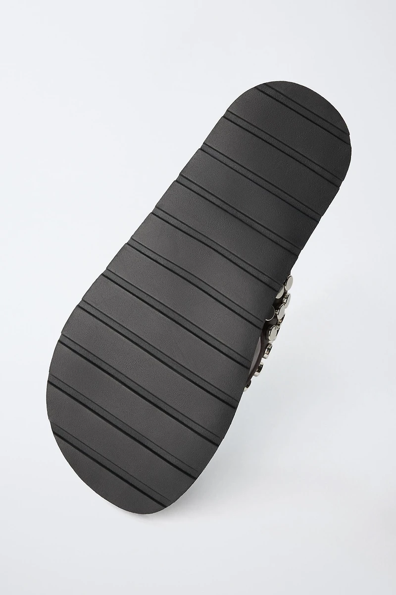 STUDDED SANDALS