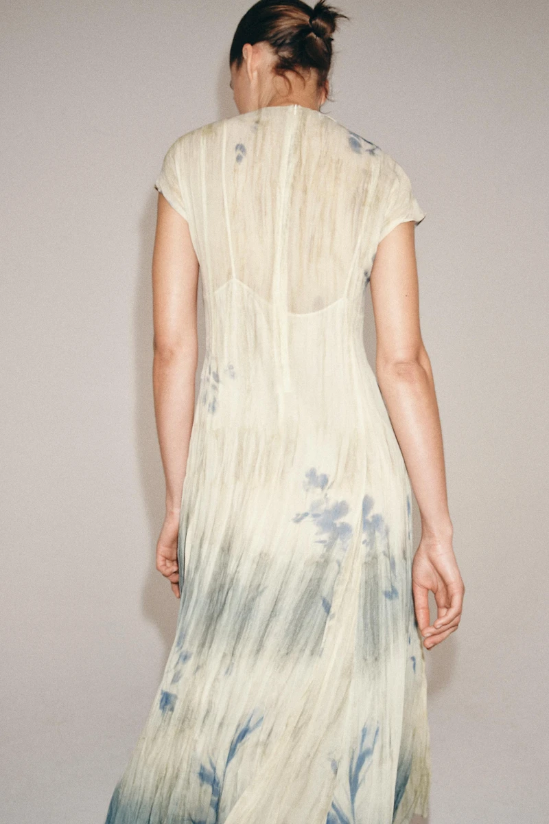 ROBE MI-LONGUE IMPRIMÉE ZW COLLECTION