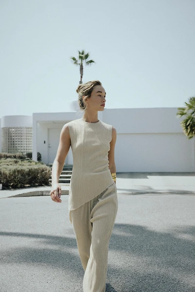 PANTALON BAGGY TEXTURÉ