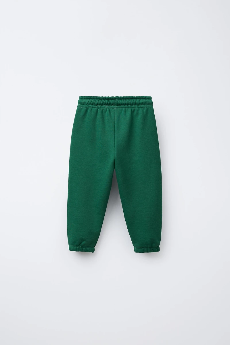 BASIC TEXT JOGGER PANTS
