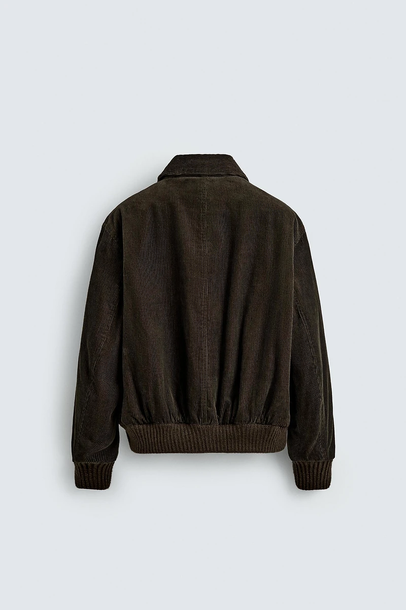 CORDUROY PADDED JACKET