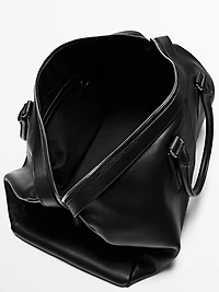 Sac de voyage en cuir nappa