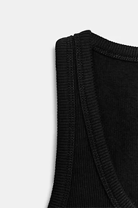 RIB CROP TOP