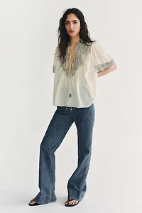 ZW COLLECTION LACE SHIRT