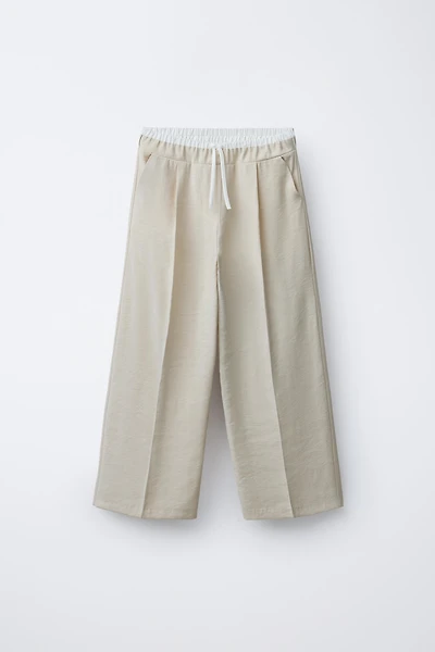 DOUBLE WAISTBAND PANTS