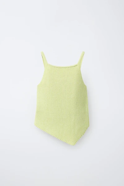 ASYMMETRIC SHIMMER TOP