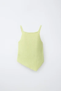 ASYMMETRIC SHIMMER TOP