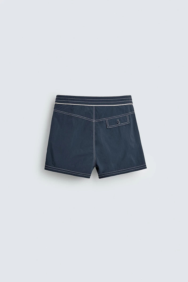 DRAWSTRING SWIMSUIT