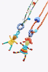 BEADED DOLL NECKLACES