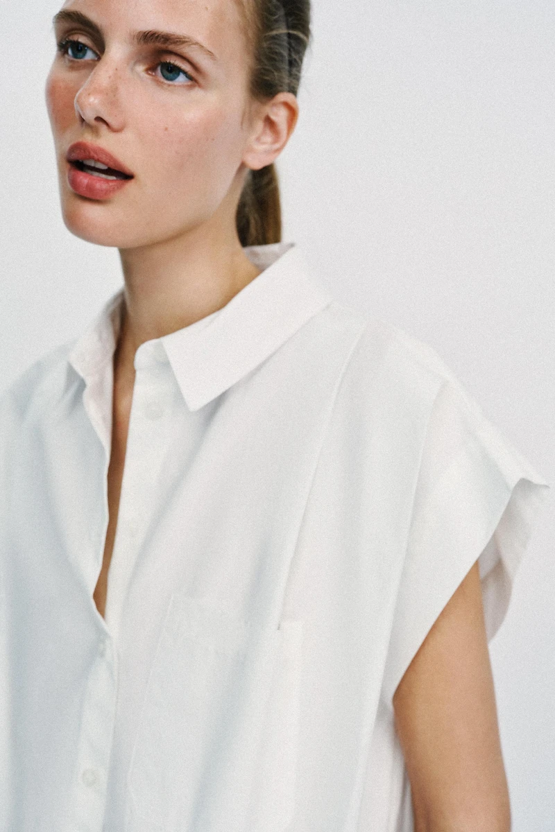 CHEMISE COURTE BOULE