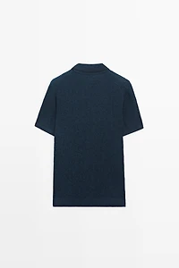 Pull polo en maille tressée - ÉDITION LIMITÉE