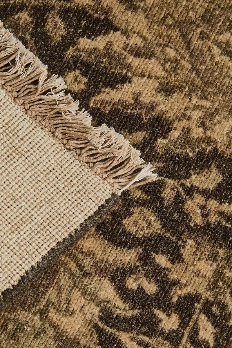 TAPIS MÉLANGE LAINE FLORAL