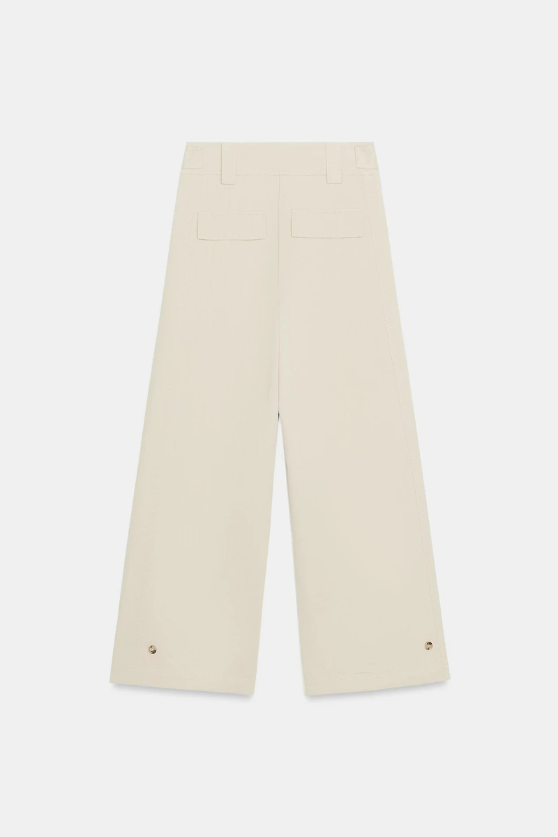 JUPE-CULOTTE TAILLE HAUTE