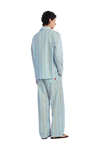 CHEMISE COUPE DÉCONTRACTÉE JACQUARD RAYURES