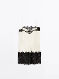 Satin-effect camisole top - STUDIO