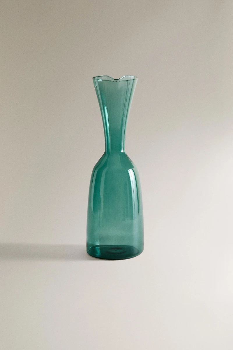 COLORED BOROSILICATE GLASS PITCHER X COLLAGERIE
