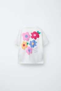 RAISED PRINT T-SHIRT
