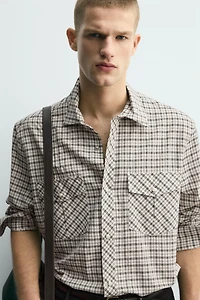 CHEMISE RELAXED FIT À CARREAUX