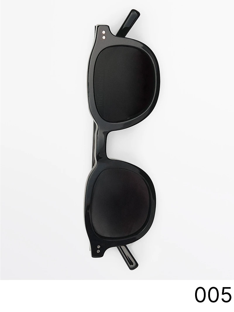 Lunettes de soleil rondes