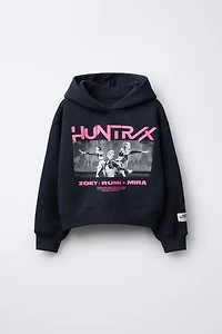 SWEAT À CAPUCHE IMPRIMÉ KPOP DEMON HUNTERS™ NETFLIX ©