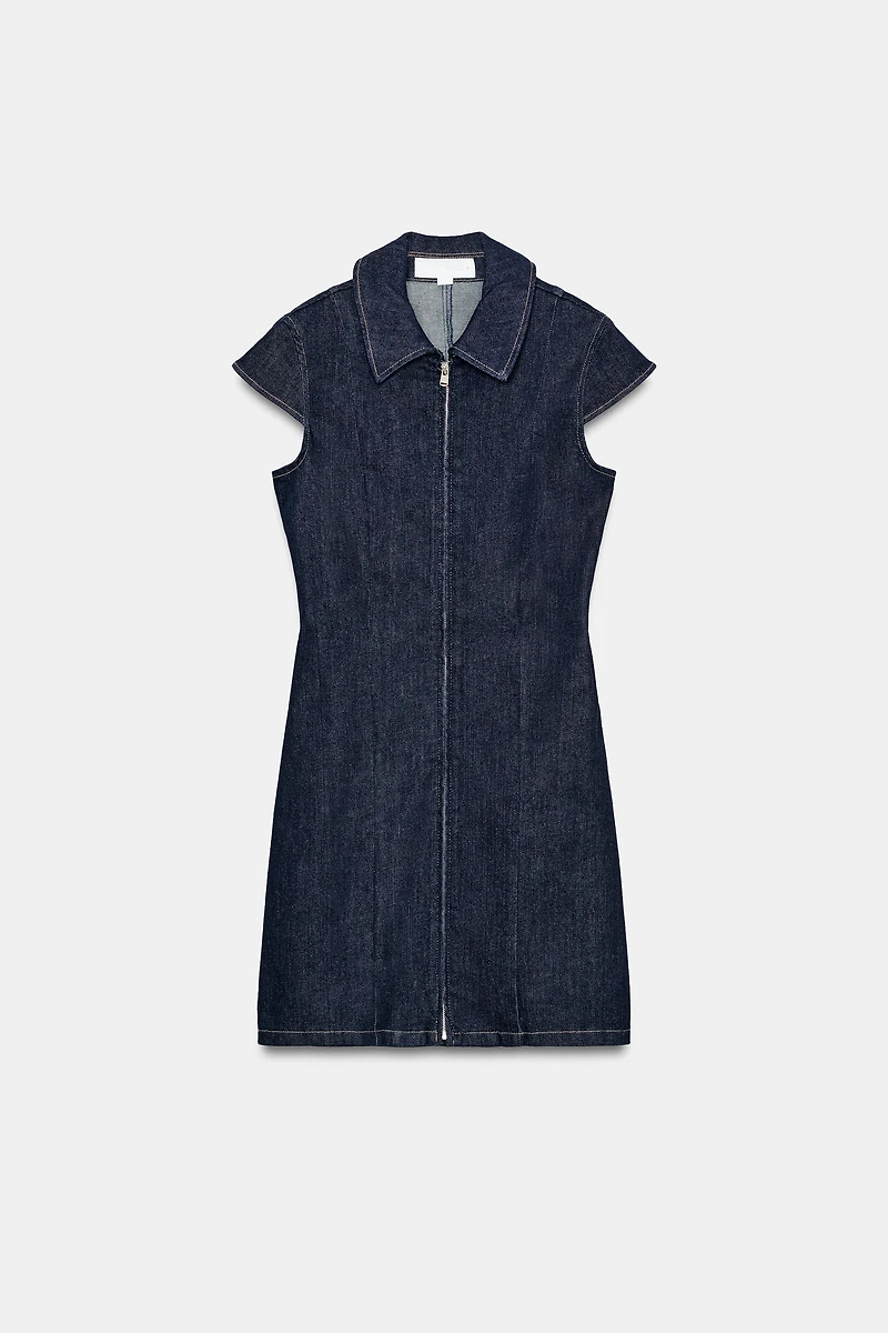 TRF SHORT DENIM DRESS