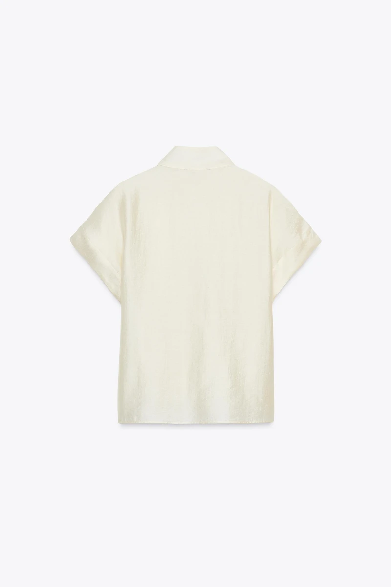 CONTRAST BUTTON SHIRT