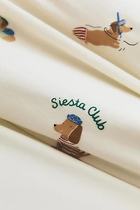 KIDS' REVERSIBLE DOG DUVET COVER