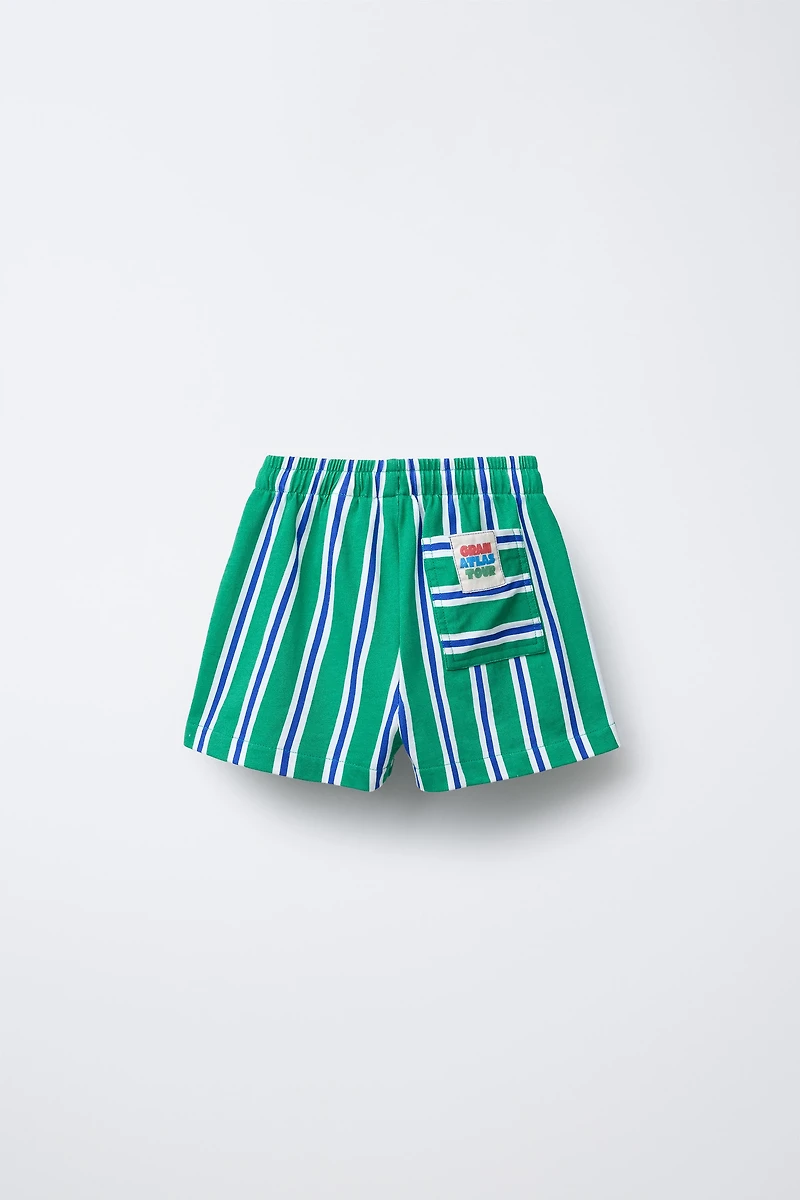 STRIPED SHORTS
