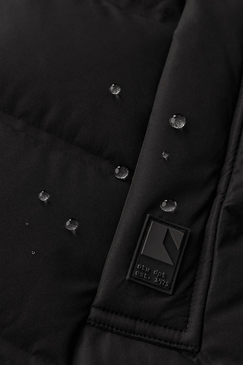 LONG WATER-REPELLENT DOWN PUFFER COAT