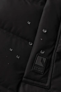 LONG WATER-REPELLENT DOWN PUFFER COAT