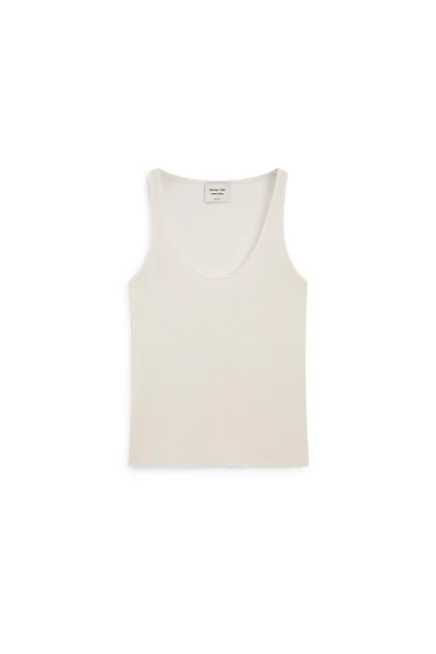 Semi-sheer strappy silk blend top - LIMITED EDITION