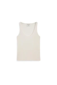 Semi-sheer strappy silk blend top - LIMITED EDITION